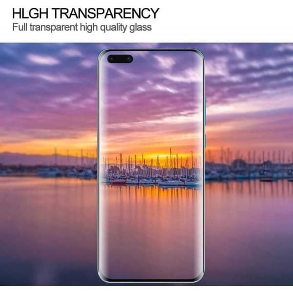 Huawei P40 Pro Härdat Glas 3D 0.26mm 9H Fullframe Transparent