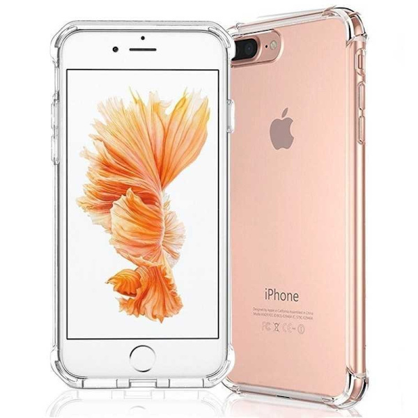 iPhone 7 Plus stødabsorberende silikone Shell Shockr Transparent