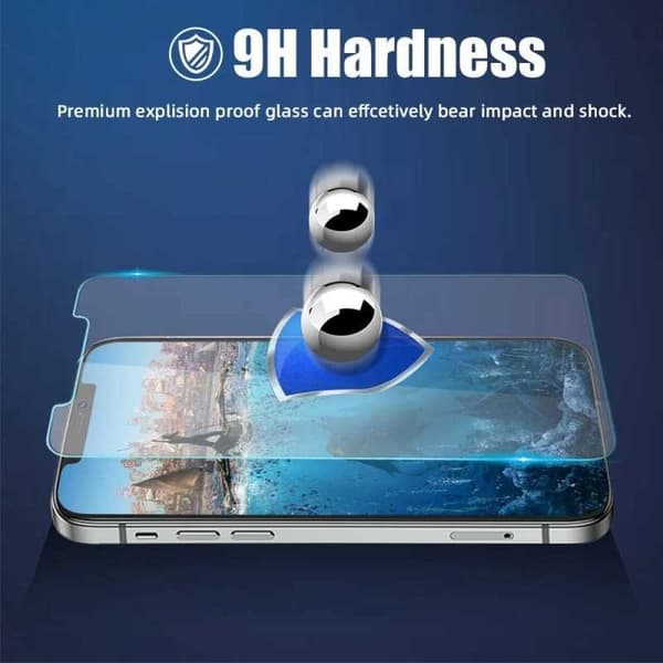 2-PACK iPhone 12 Pro Härdat glas 0.26mm 2.5D 9H Transparent