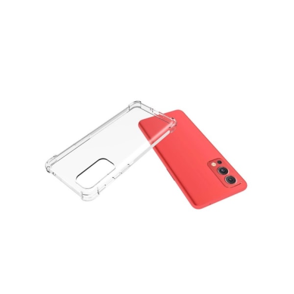 OnePlus Nord 2 5G iskuja vaimentava silikonisuoja Shockr Transparent