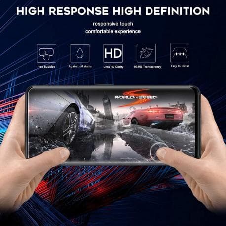 2-PACK OnePlus Nord N10 FullFrame® Härdat glas 0.26mm 2.5D 9H Transparent