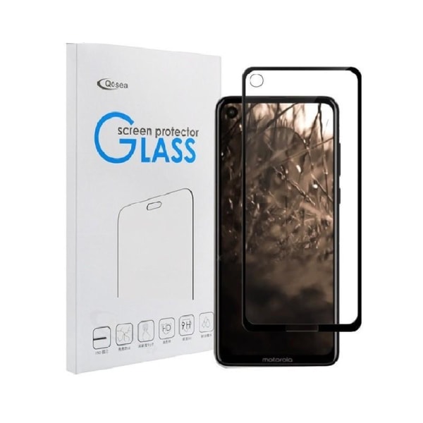 Motorola One Vision hærdet glas 0,26 mm 9H Fullframe Transparent