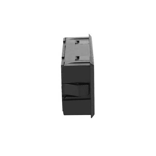 2-i-1 digitalt termometer og hygrometer Black