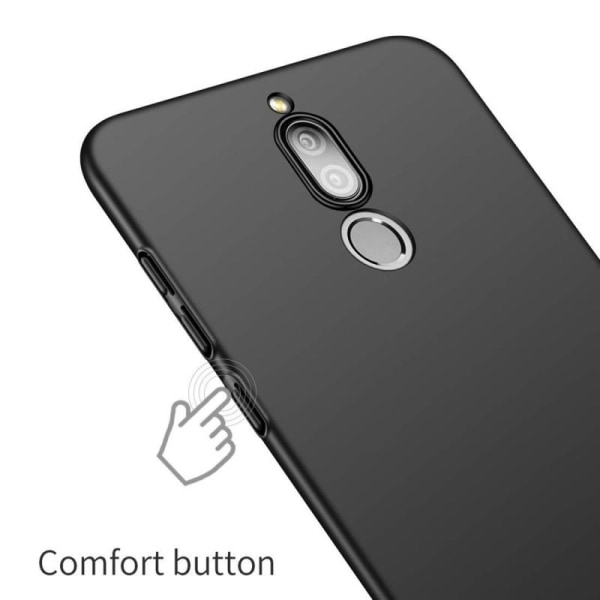 Huawei Mate 10 Lite Ultratynn gummibelagt Matt Black Cover Basic Black