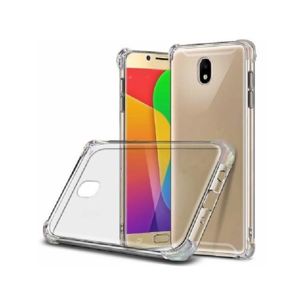 Samsung J3 2017 stødabsorberende silikone Shell Shockr Transparent