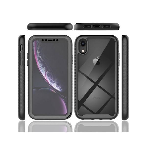 iPhone XR Full Coverage Premium 3D -kotelo ThreeSixty Transparent