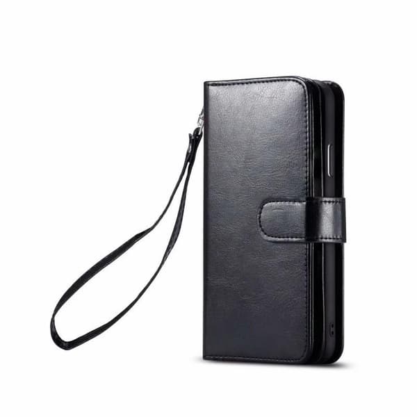 iPhone 13 Pro Max praktisk pung-etui 2-i-1 med 11-pocket Loop Black