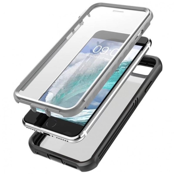 iPhone 7 Plus Full dekning Premium 3D-sak ThreeSixty Transparent