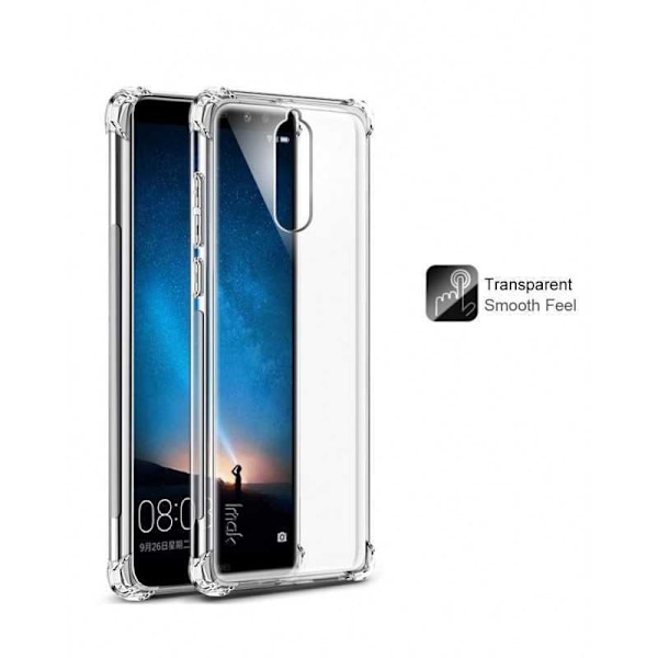 Mate 10 Lite stødabsorberende silikone Shell Shockr Transparent