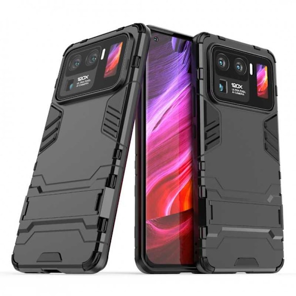 Xiaomi Mi 11 Ultra iskunkestävä kotelo jalustalla ThinArmor Black