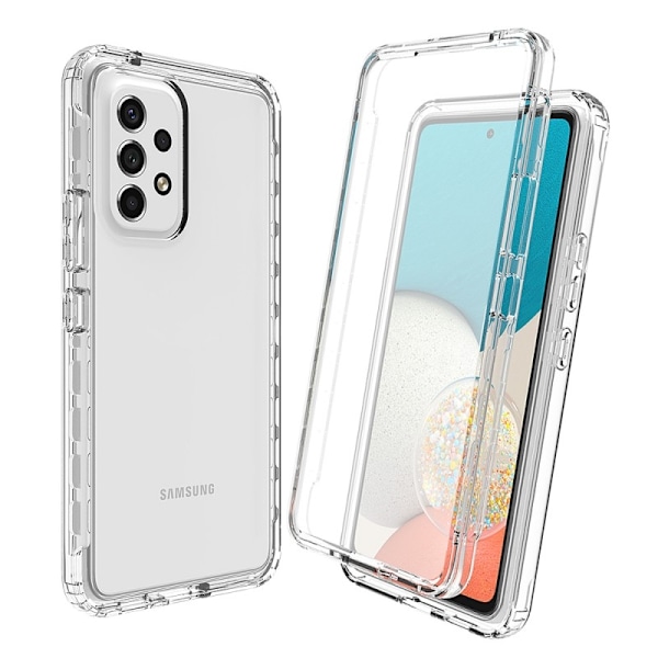 Samsung A53 Heltäckande Premium 3D Skal 3in1 ThreeSixty Clear