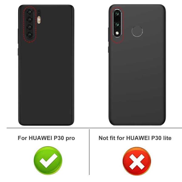 Huawei P30 Pro Iskunkestävä FullCarbon V3 Black