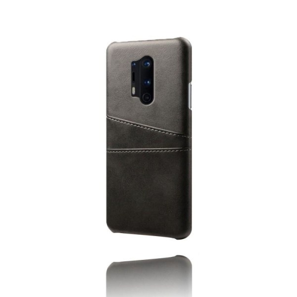 OnePlus 8 Pro Mobile Cover -korttikotelo Retro V2 Black