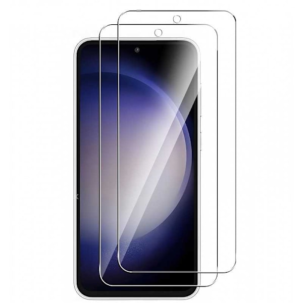 2-PACK Samsung S23 FE Härdat glas 0.26mm 2.5D 9H