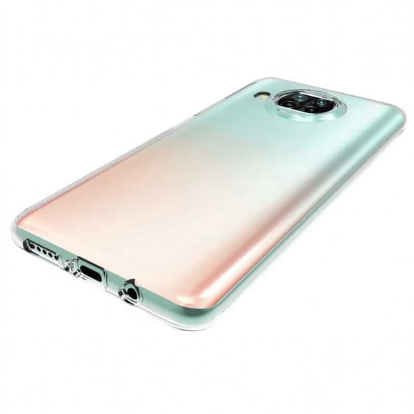 Xioami Mi 10T Lite Stötdämpande Mjukt Skal Simple Transparent