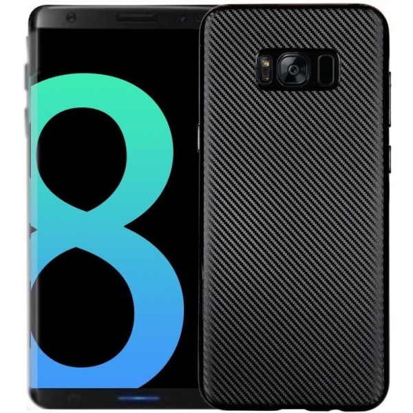 Samsung Galaxy S8 Plus iskunkestävä suojus FullCarbon V2 Black