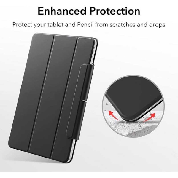 iPad Pro 11" 2020/2021 magnetisk etui ESR Rebound Magnetic Black