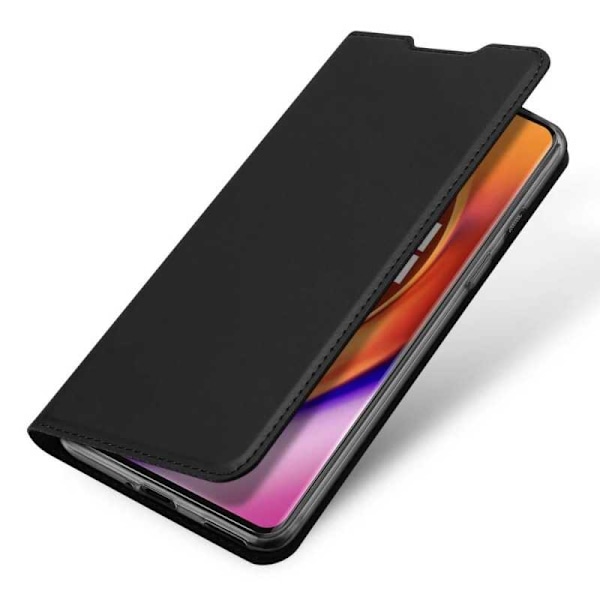 OnePlus 8 Pro Flipfodral Skin Pro med Kortfack Svart