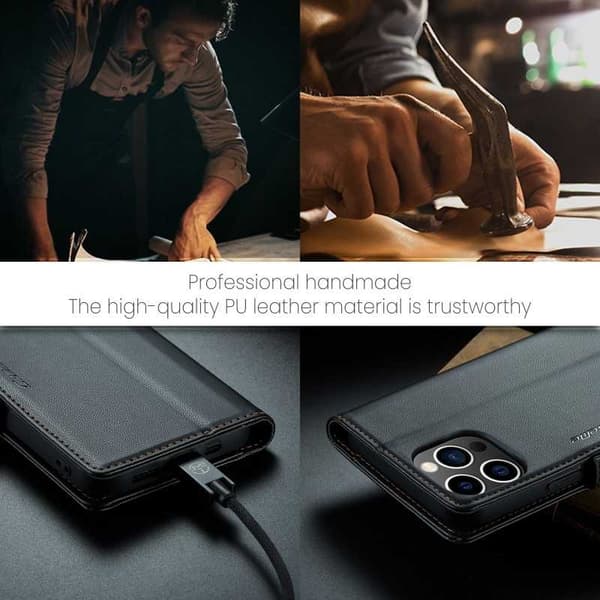 CaseMe Skin Pro Case iPhone 14 Pro Black