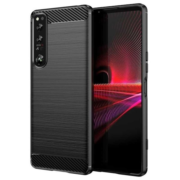 Xperia 1 IV Shockproof Shell SlimCarbon Black