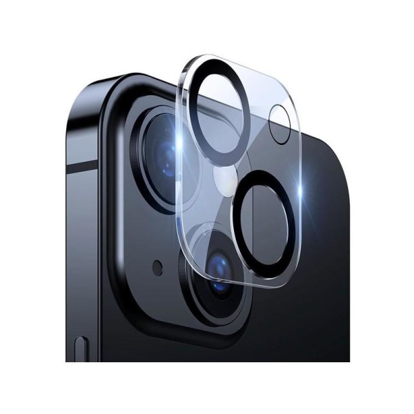 2-PACK iPhone 13/13 Mini Protection Linssinsuojaus Kameran suoja Transparent