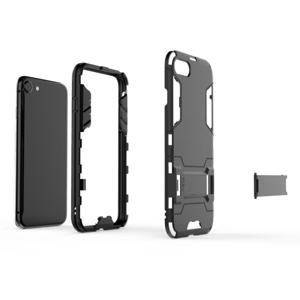 iPhone 8 Shockproof Cover med Kickstand ThinArmor Black