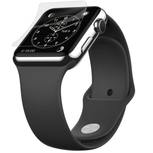 3-PAKT Apple Watch 42mm Premium CrystalClear beskyttelsesfilm Transparent