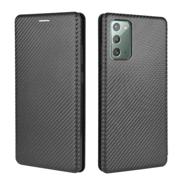 Samsung Note 20 Ultra Flipfodral Kortfack CarbonDreams Svart