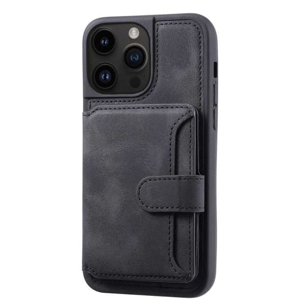 iPhone 11 Pro Max Iskunkestävä Premium Cover 7-SLOT Solid V6 Nordcell™ Black