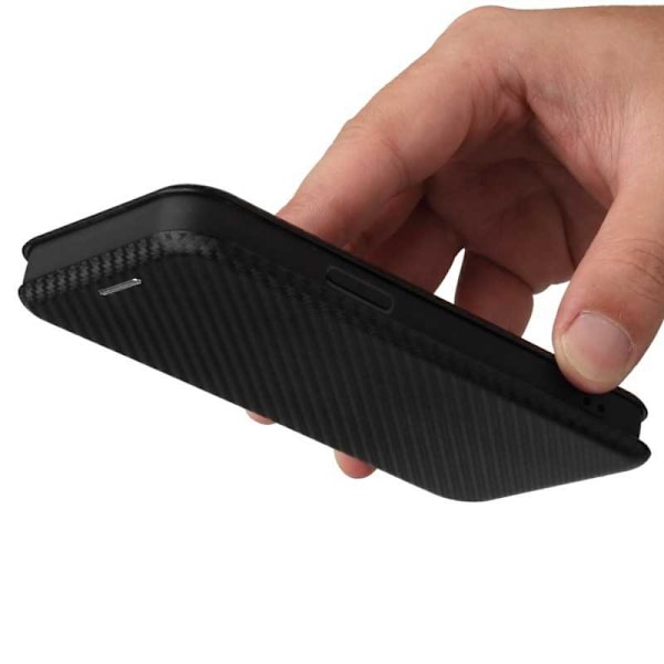 iPhone 13 Flip Case -korttipaikka CarbonDreams Grön