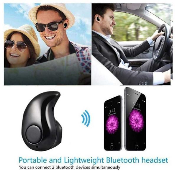 Mini Bluetooth Headset Svart