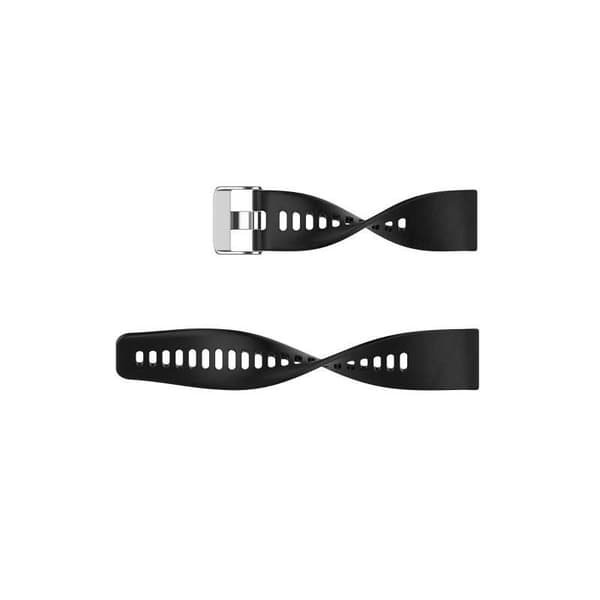 Garmin Forerunner 30 & 35 tyylikäs silikonirannekoru Runnr Black