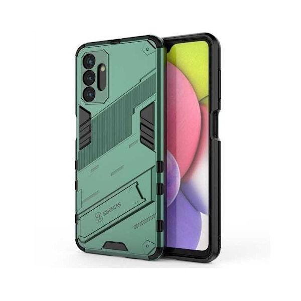 Samsung A34 5G iskunkestävä suojus jalustalla ThinArmor V2 Svart