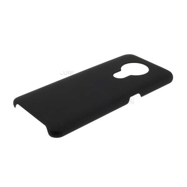 Nokia 5.3 Ultra-ohut kumipinnoitettu mattamusta Cover Basic V2 Black