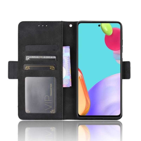 Samsung A53 5G Plånboksfodral PU-Läder 6-FACK Winston V3 Svart
