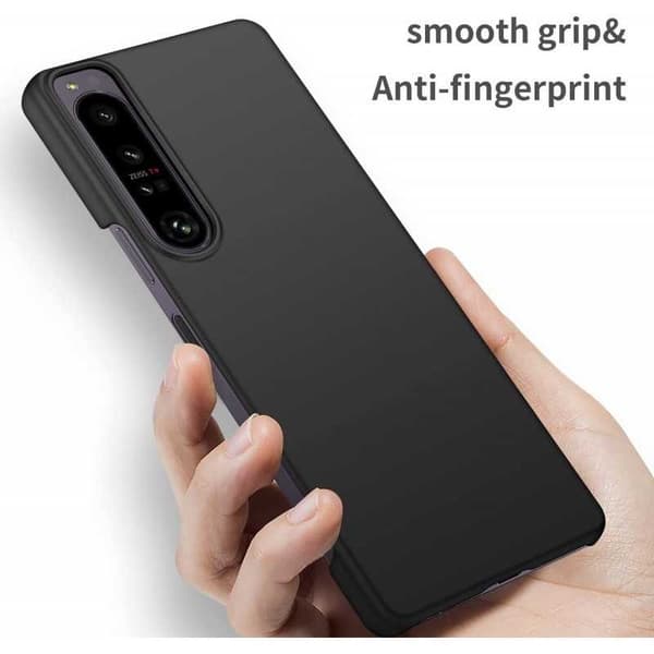Xperia 5 IV Ultratunt Mattsvart Skal Basic V2 Svart