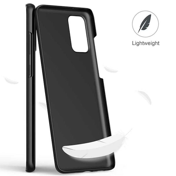 Samsung S20 FE Erittäin ohut kumipinnoitettu mattamusta Cover Basic V2 Black