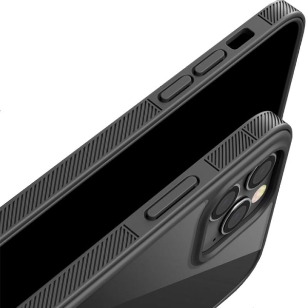 iPhone 12 Pro Max stødsikker og elegant etui Halo Svart