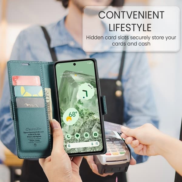 CaseMe Skin Pro Fodral Google Pixel 8A - Grön Grön