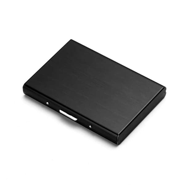 Tyylikäs korttiteline RFID-Secure 6-CARD Black