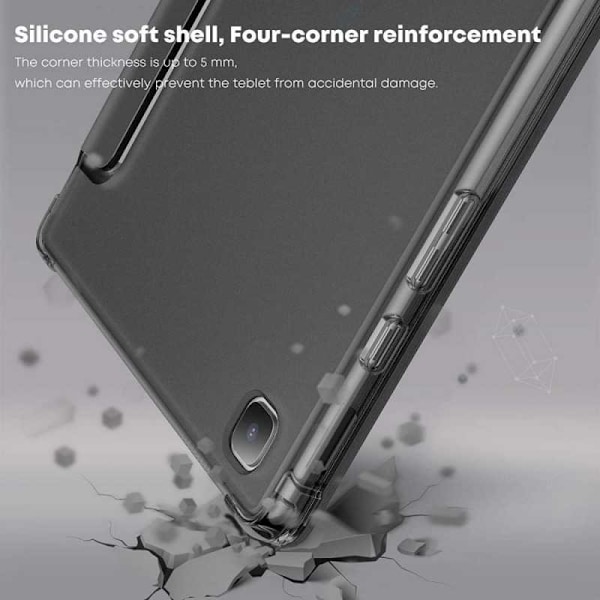Galaxy Tab A7 10,4" Flip Case Infiland Smart Stand Black