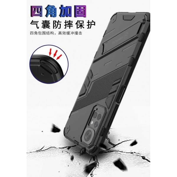 Xiaomi Redmi Note 11 / 11S Stöttåligt Skal med Kickstand ThinArmor V2 Black