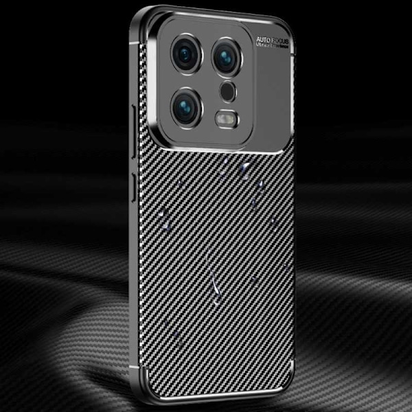 Xiaomi 13 Iskunkestävä ohut kansi FullCarbon V4 Black