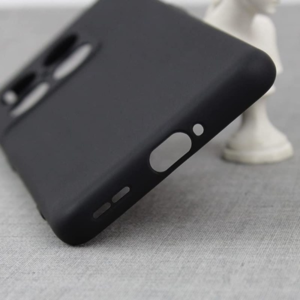 OnePlus 10 Pro Ultratunn Mjukt Gummibelagd Mattsvart Skal Black