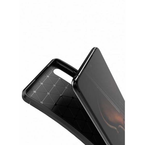 Huawei P30 Iskunkestävä FullCarbon V4 Black