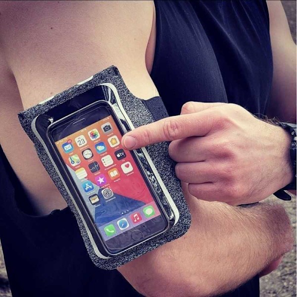 Universalt Telefonfodral Sport Armband Tech-Protect G10 grå