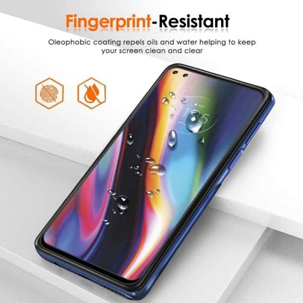 Motorola Moto G100 FullFrame 0,26 mm 2,5D 9H karkaistu lasi Transparent