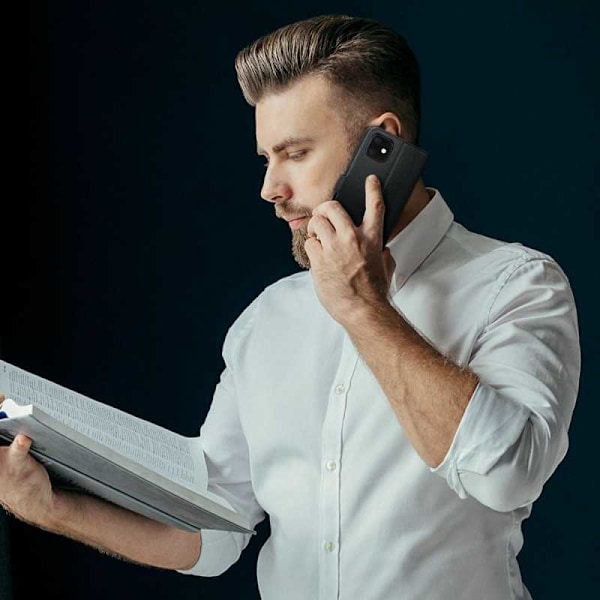 Xiaomi Redmi Note 11 / 11S Pung-etui PU-læder 4 RUMMET Black