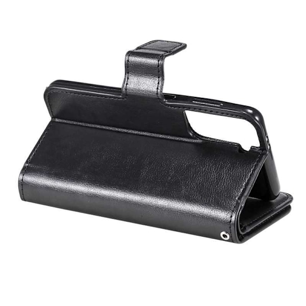 Samsung S21 Plus praktisk pung-etui med 12-bakker Array V4 Black