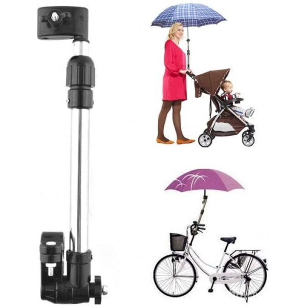 Paraplyholder til barnevogn mm. Black
